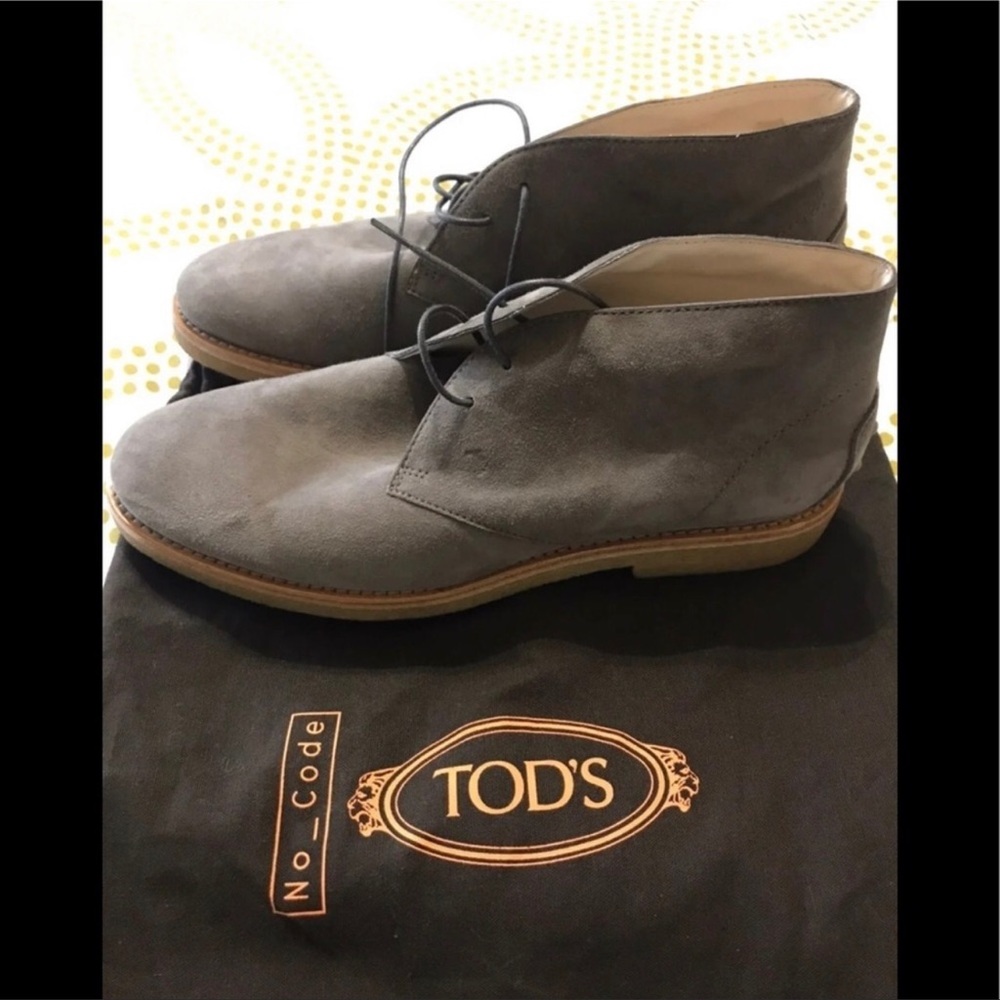 G - Tods Brown Suede Women’s Chuka Boots